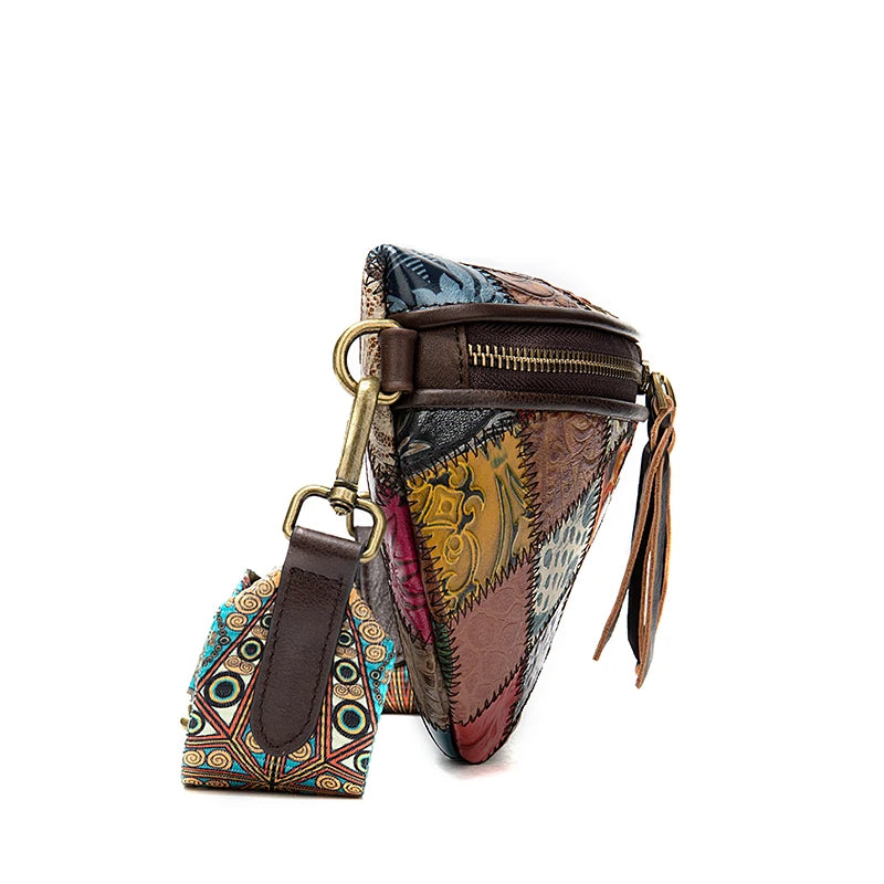 Sac Banane Multicolore Fait Main