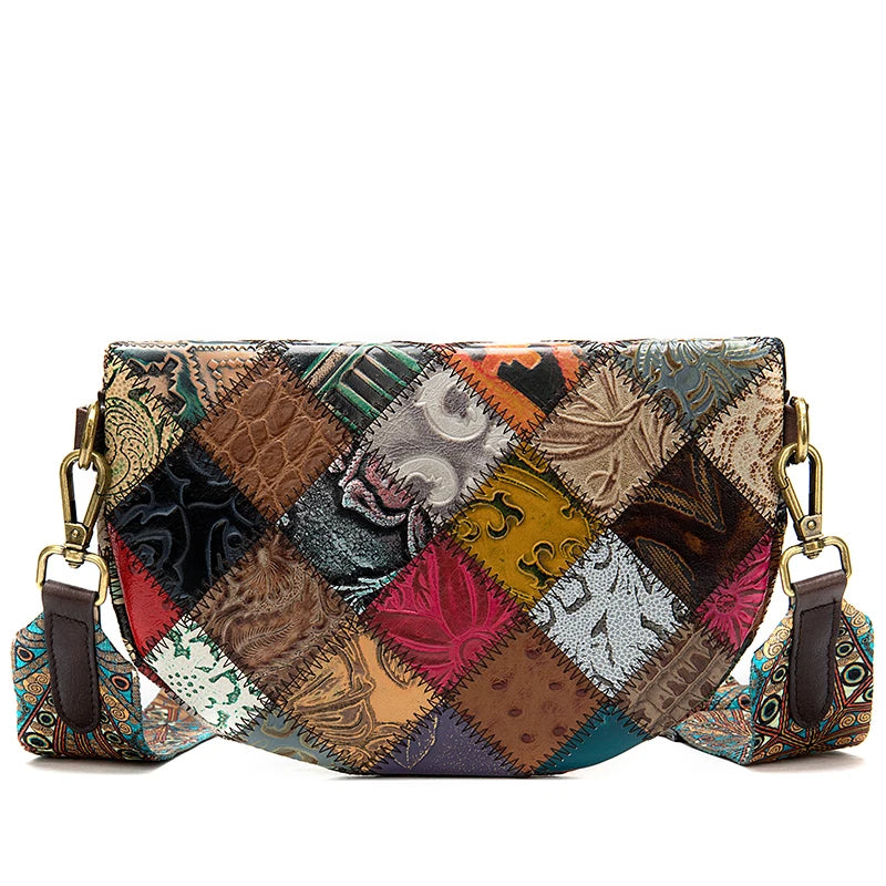 Sac Banane Multicolore Fait Main