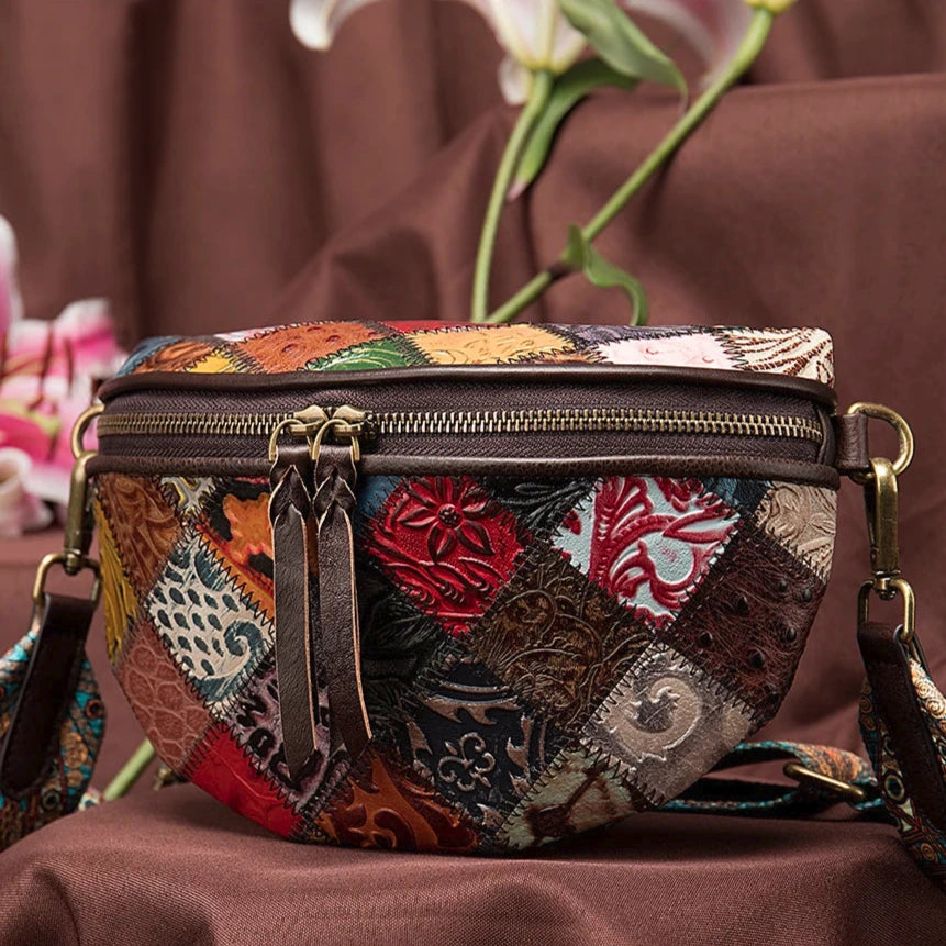 Sac Banane Multicolore Fait Main