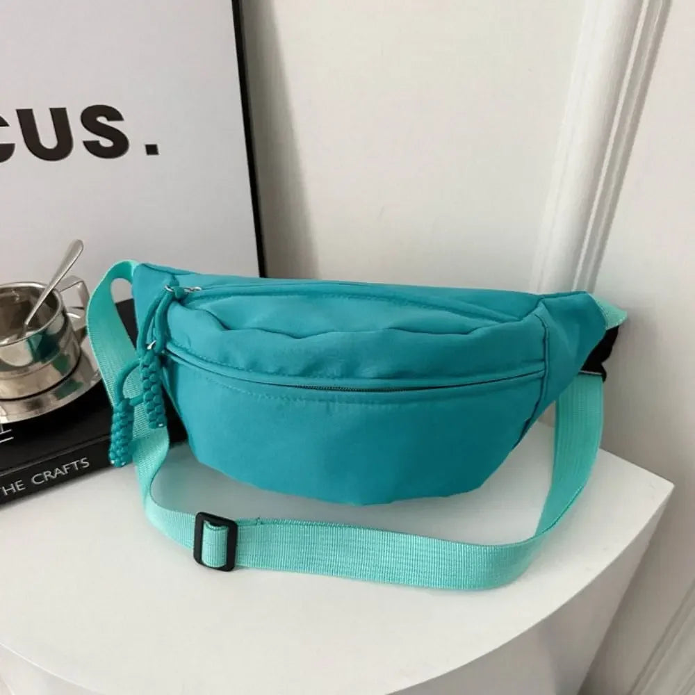 Sac Banane Turquoise Femme
