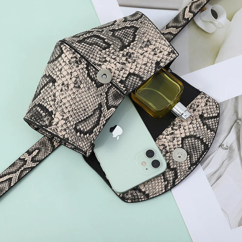 Sac Banane Python Femme
