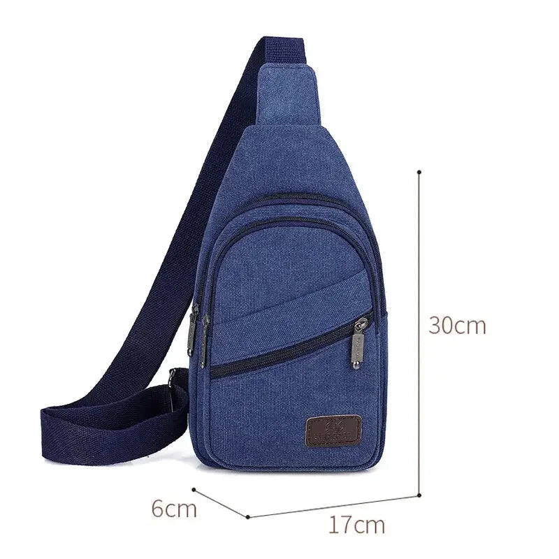 Banane Bandoulière Homme Bleu
