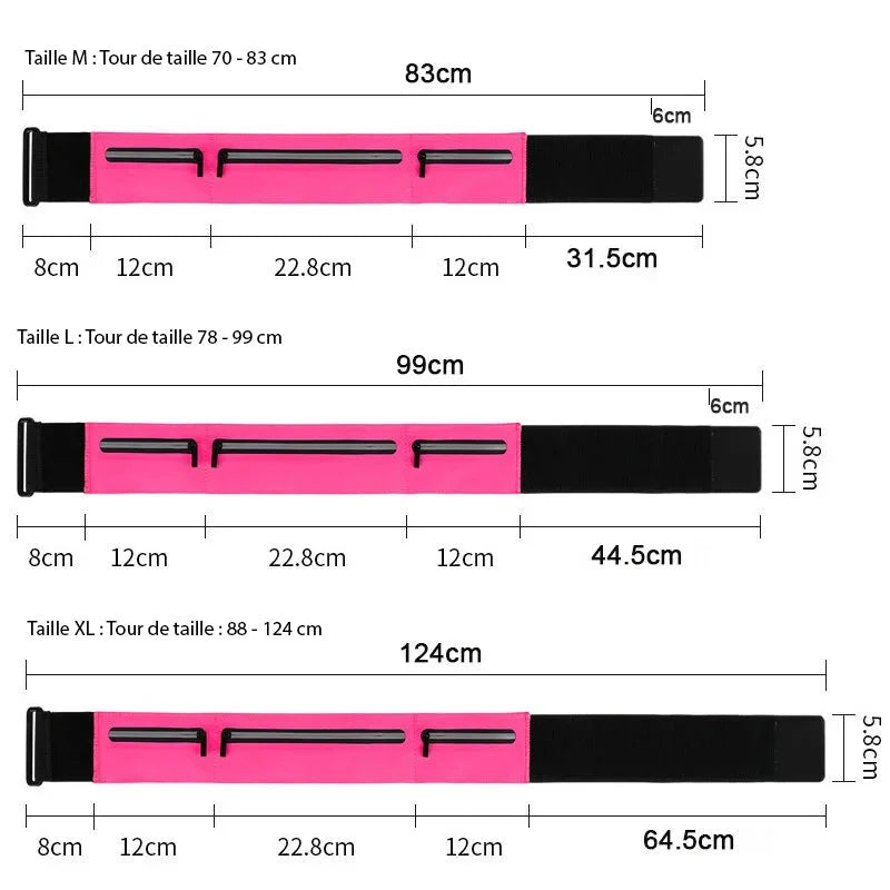 Ceinture Fitness Elastique Unisexe