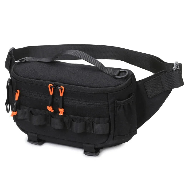 Ceinture Pêche Étanche et Compacte, Leurres et Outils