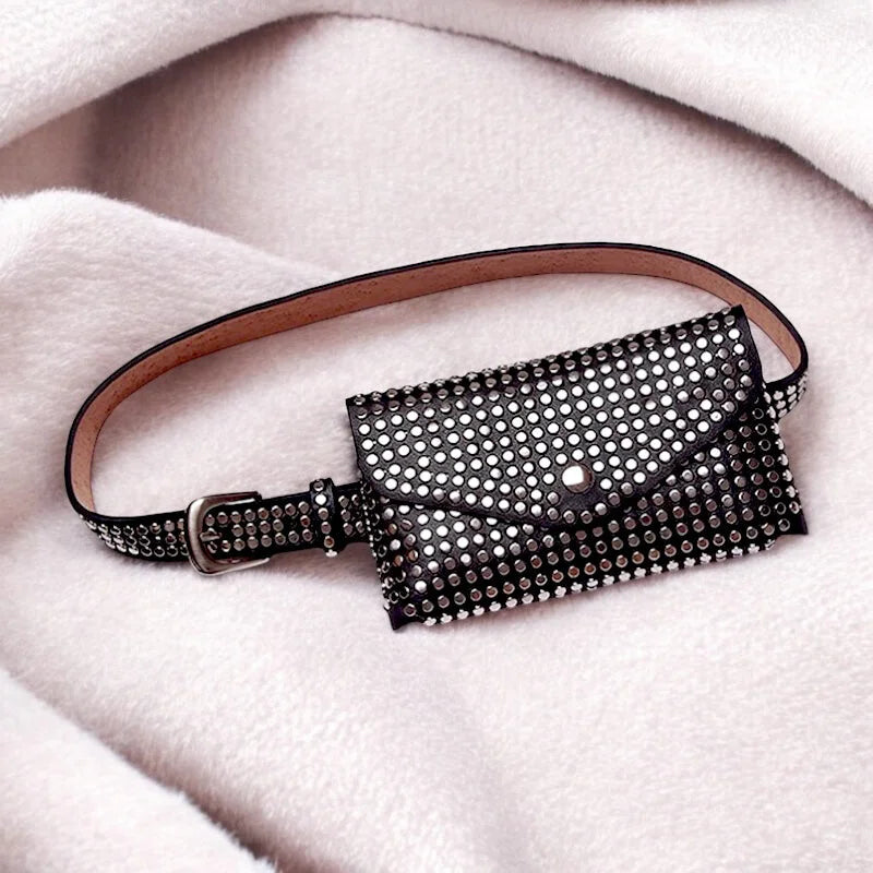 Pochette de Soirée Ceinture à Clous