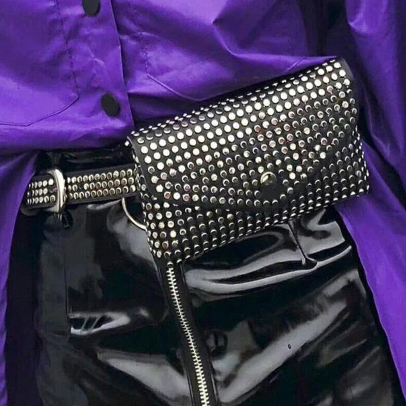 Pochette de Soirée Ceinture à Clous
