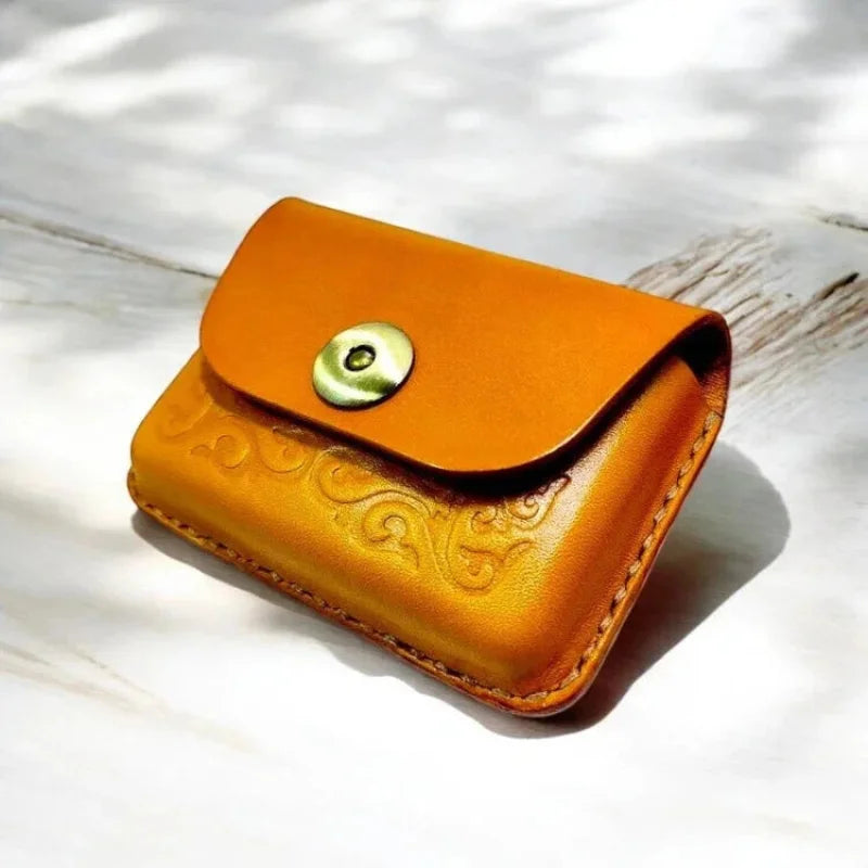 Porte Cartes Cuir Artisanal pour Homme