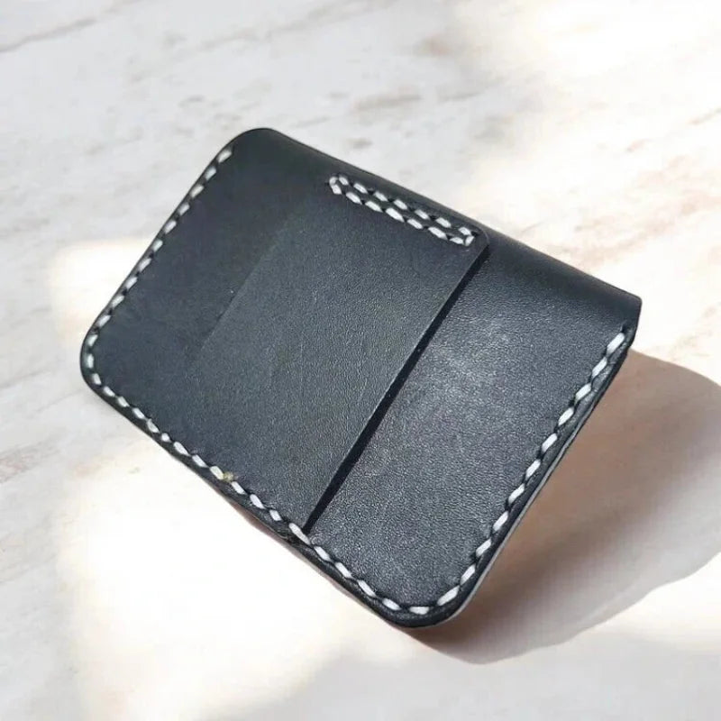 Porte Cartes Cuir Artisanal pour Homme