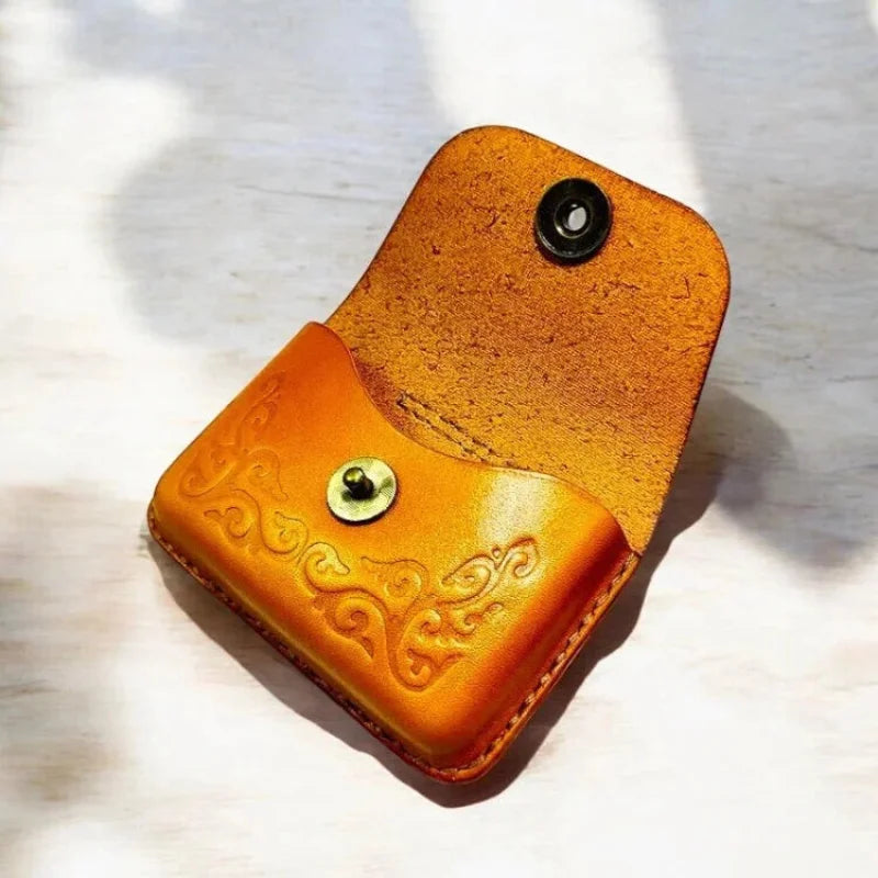 Porte Cartes Cuir Artisanal pour Homme