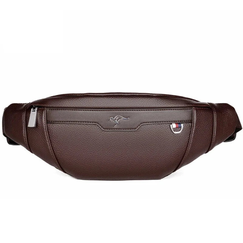 Sac Banane Antivol Cuir Ultra-Compact