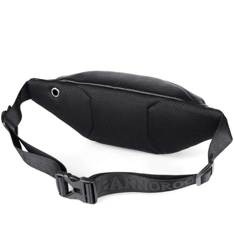 Sac Banane Antivol Cuir Ultra-Compact