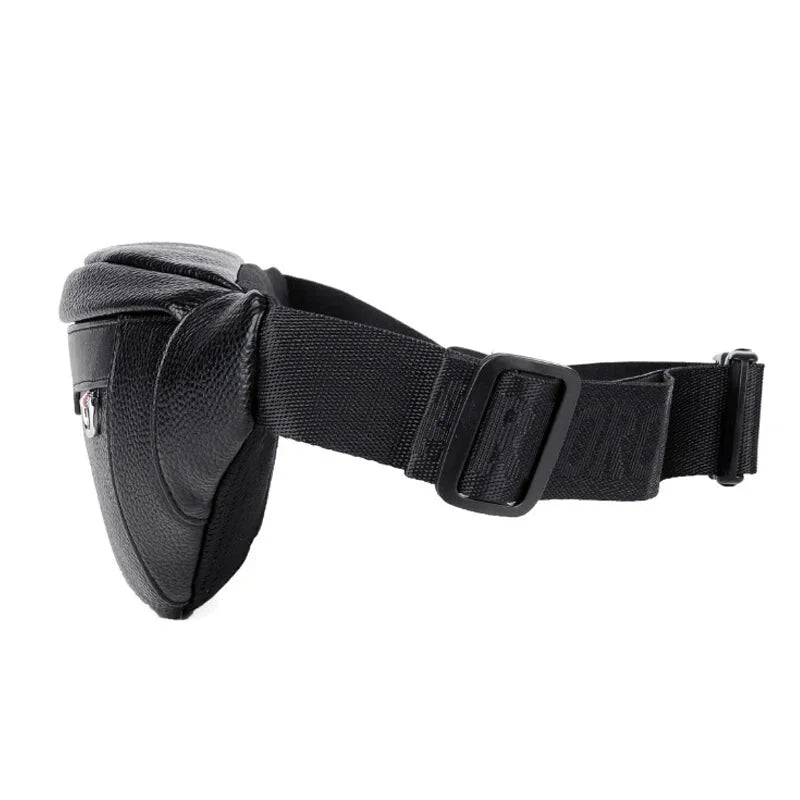 Sac Banane Antivol Cuir Ultra-Compact