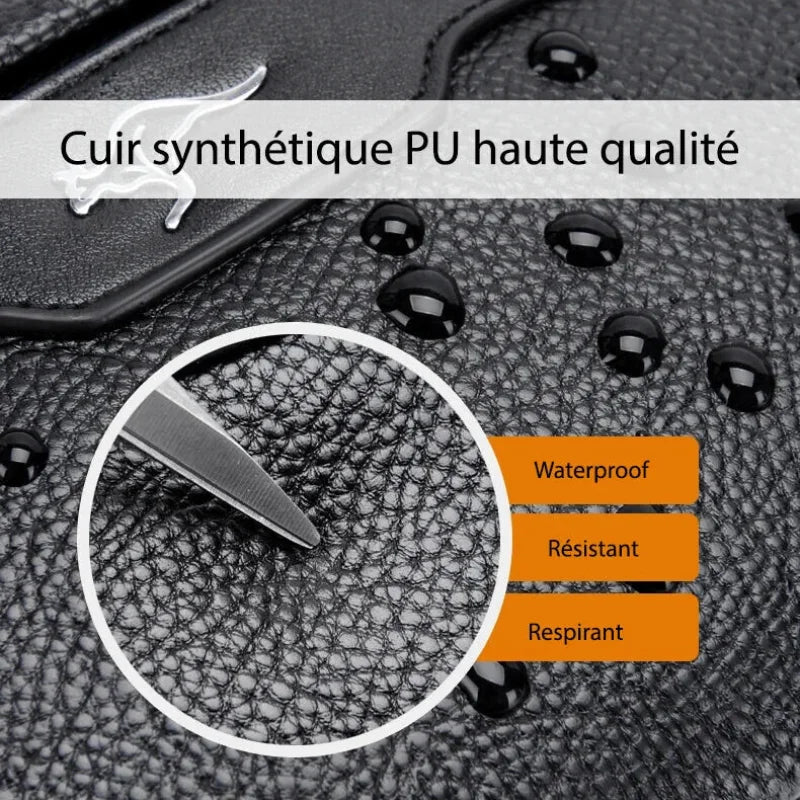 Sac Banane Antivol Cuir Ultra-Compact