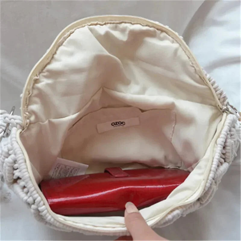 Sac Banane Boheme Femme au Crochet