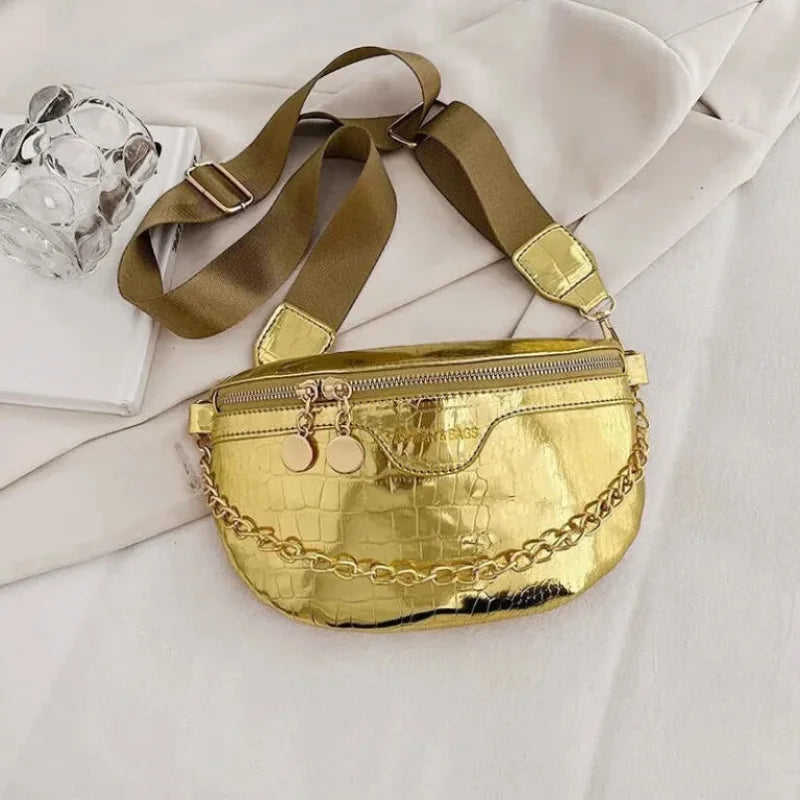 Sac Banane Doré Femme