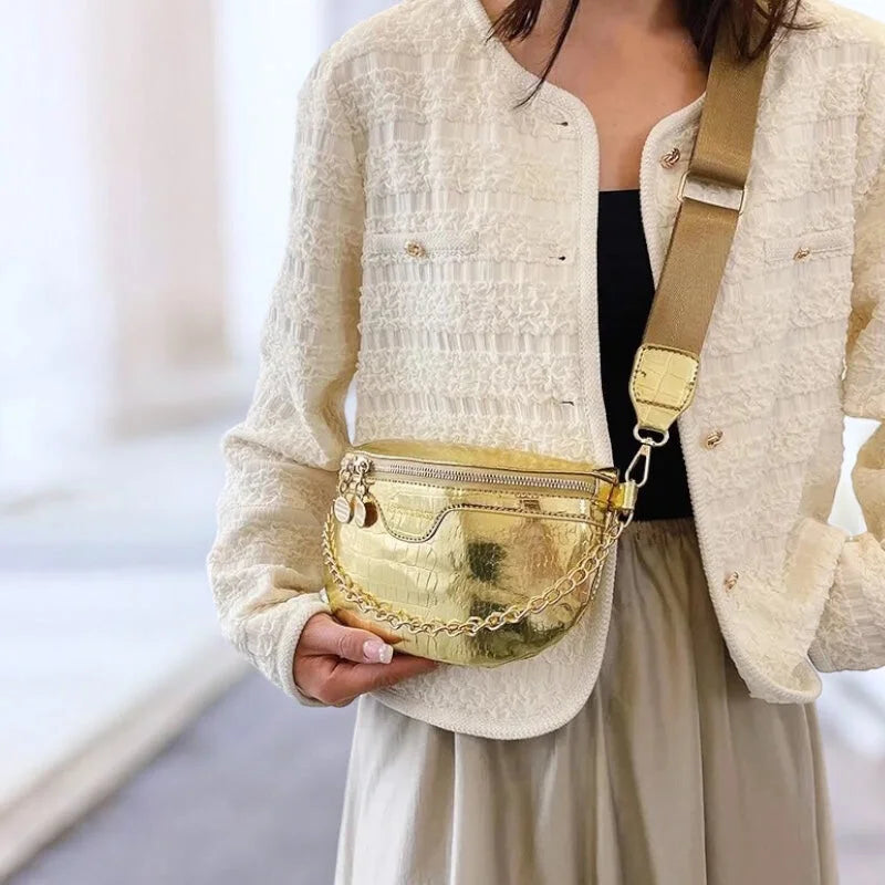 Sac Banane Doré Femme