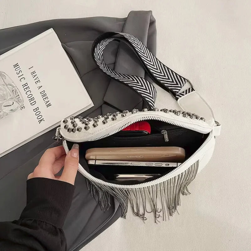 Sac Banane Femme Blanc