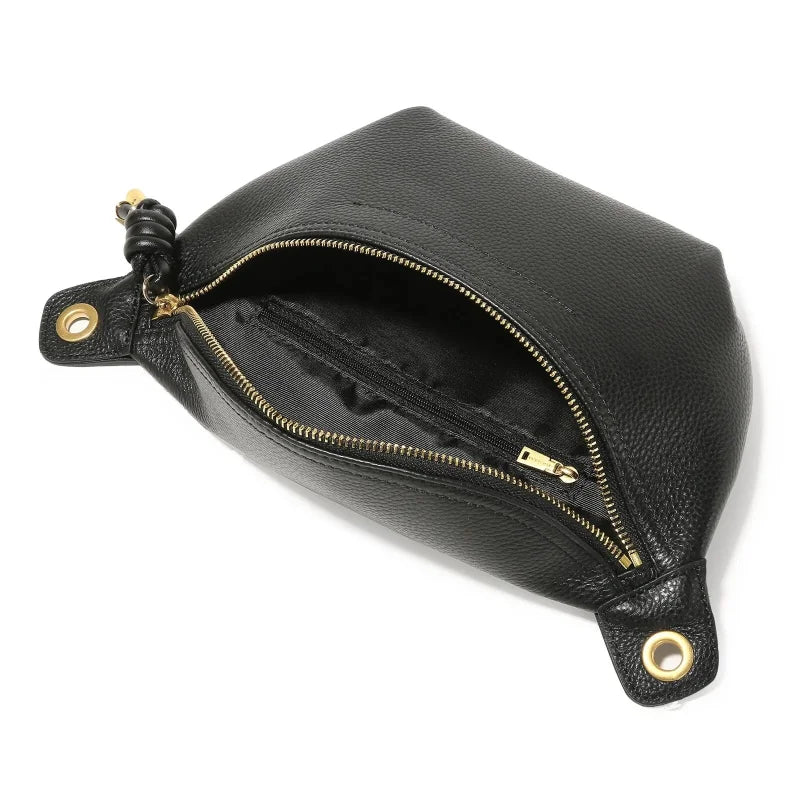 Sac Banane Femme Luxe Noir