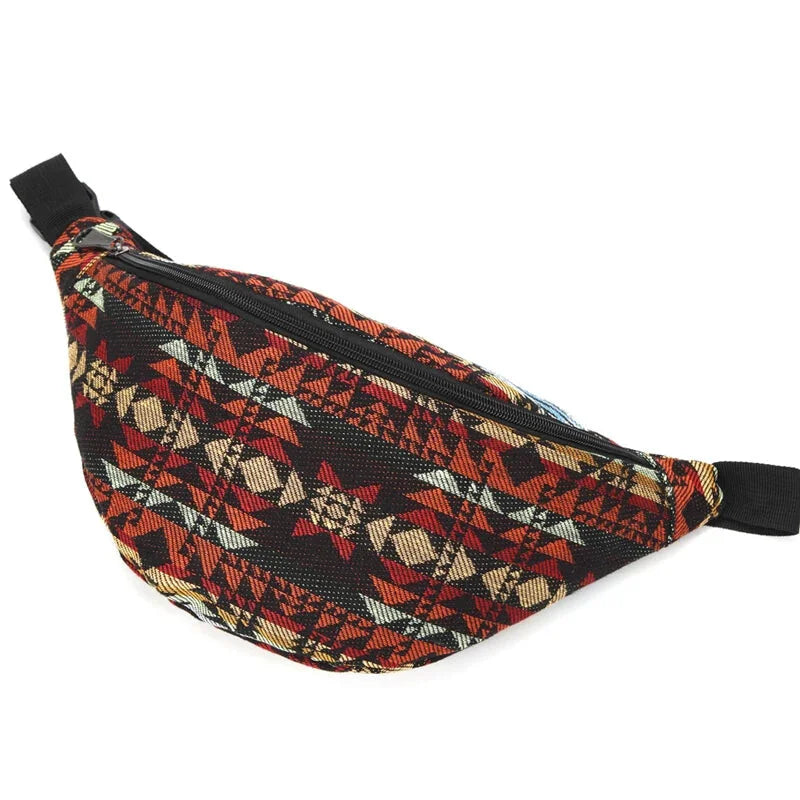 Sac Banane Femme Tissu Ethnique