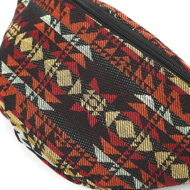 Sac Banane Femme Tissu Ethnique