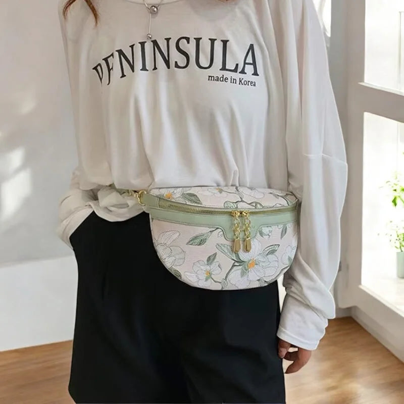 Sac Banane Fleurs
