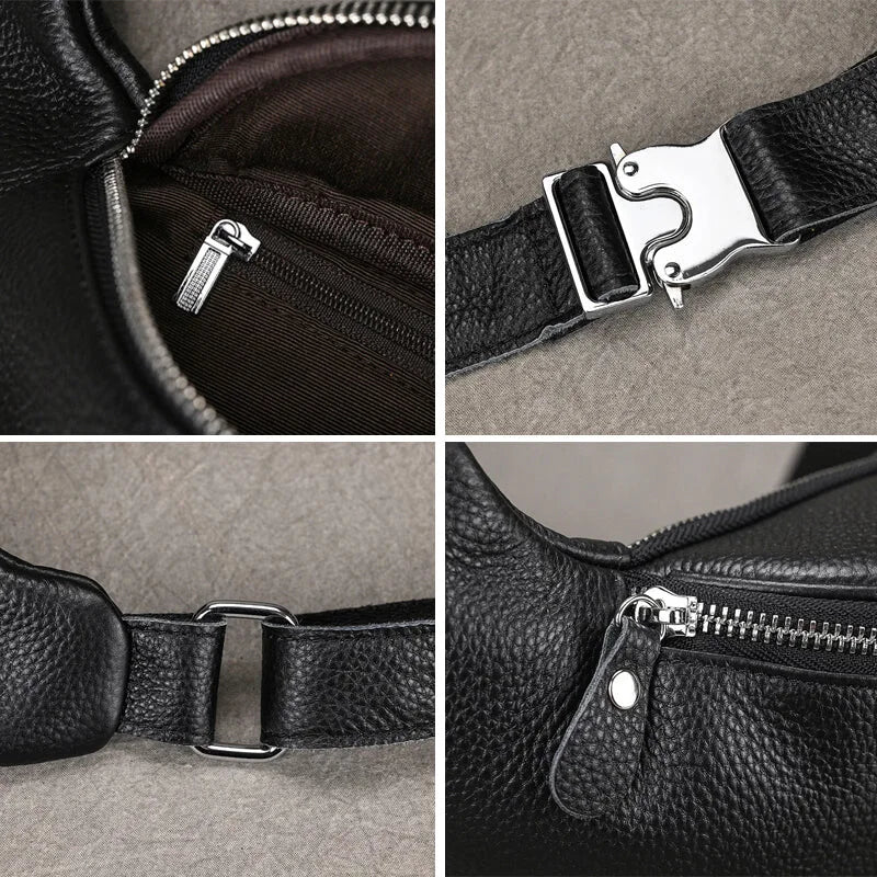 Sac Banane Homme Cuir