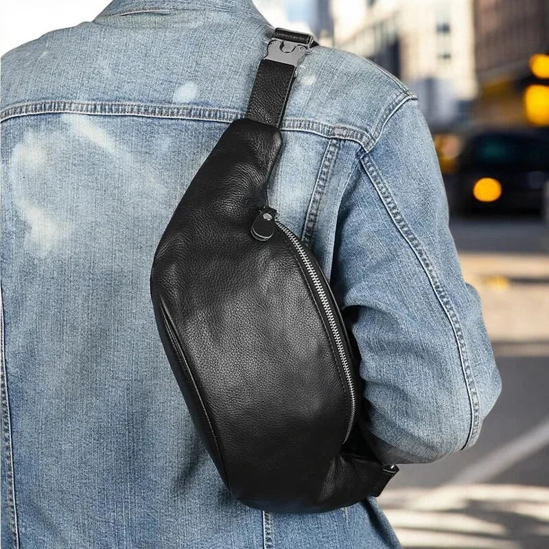 Sac Banane Homme Cuir