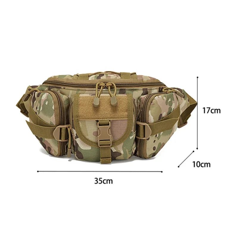 Sac Banane Militaire Multifonctions, Camouflage et grande capacité