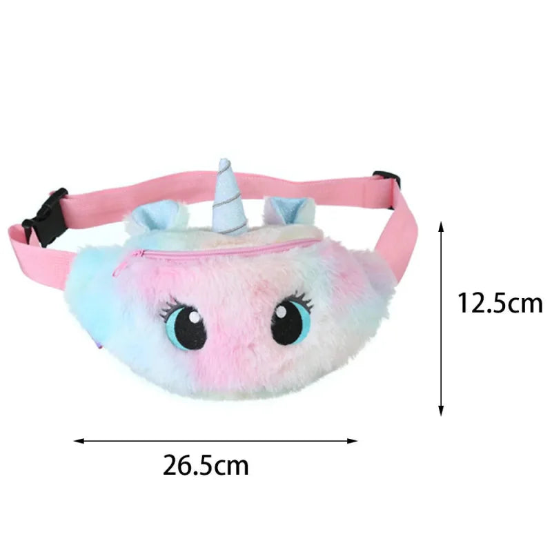 Sac Banane Peluche Enfant Fille