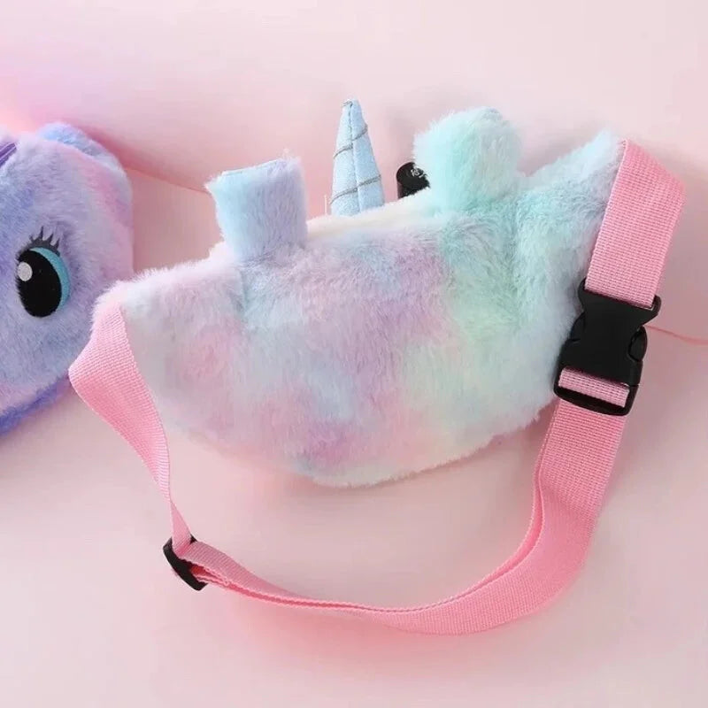 Sac Banane Peluche Enfant Fille