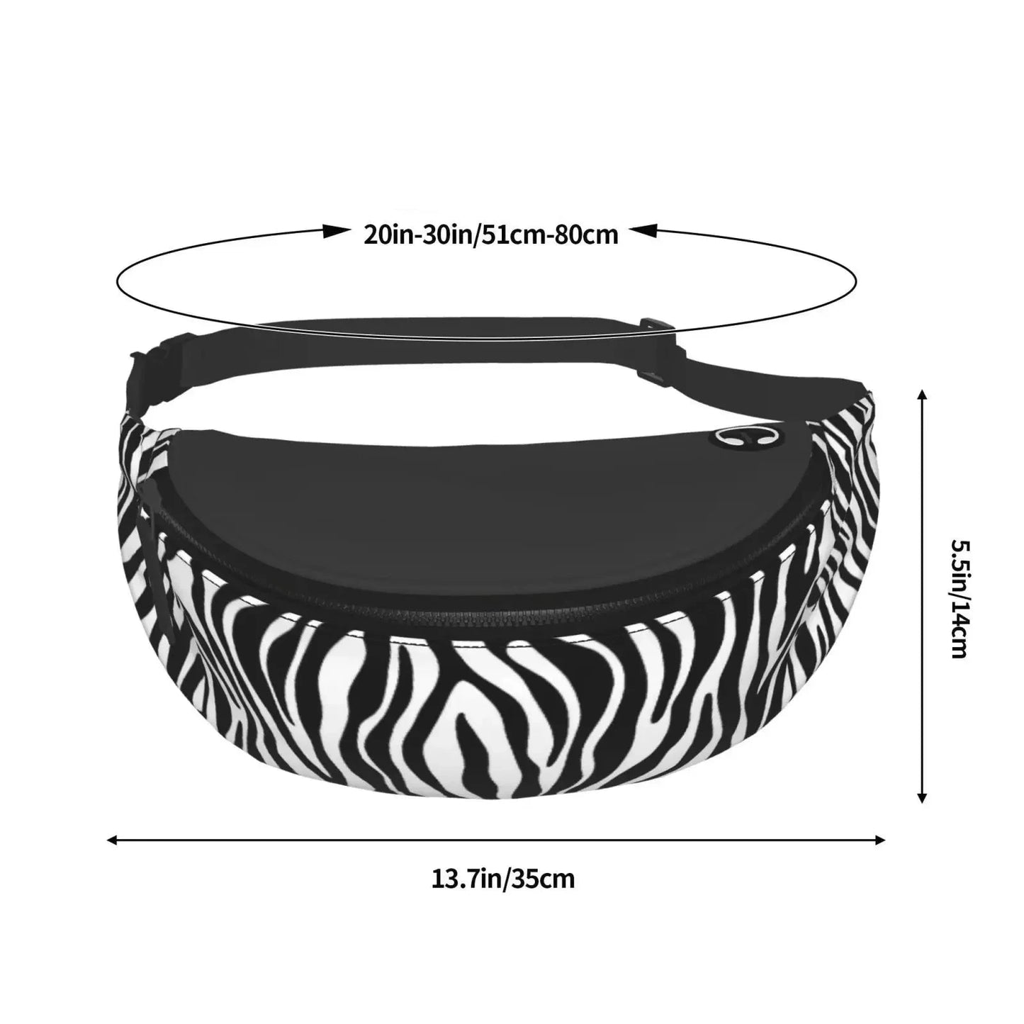 Sac Banane Femme Zèbre