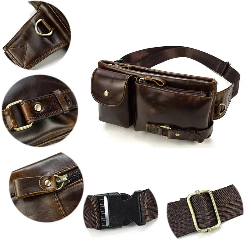Sacoche Banane Homme, Style Rétro