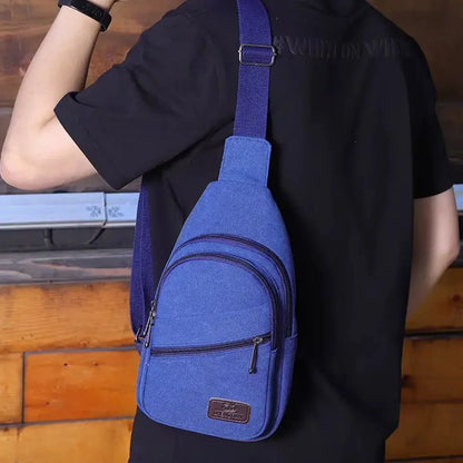 Banane Bandoulière Homme Bleu