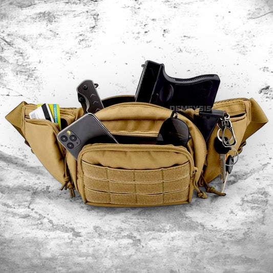 Petit Sac Banane Tactique, idéal Airsoft 