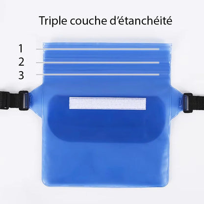 Pochette Étanche Téléphone PVC, Plage et Natation