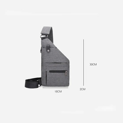 Sac Antivol Homme Tendance en Tissu