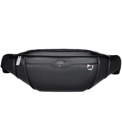 Sac Banane Antivol Cuir Ultra-Compact