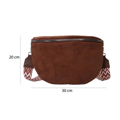 Sac Banane Daim pour Femme