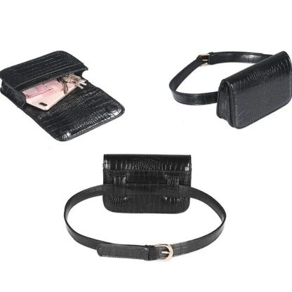 Sac Banane Femme Cuir Effet Crocodile