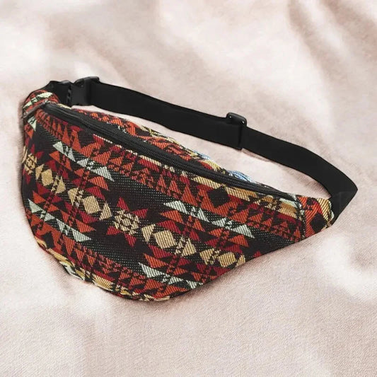 Sac Banane Tissu Ethnique pour Femme