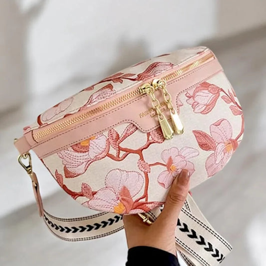 Sac Banane Fleurs pour Femme