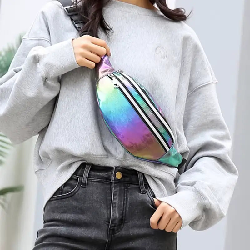 Sac Banane Irisé pour Femme