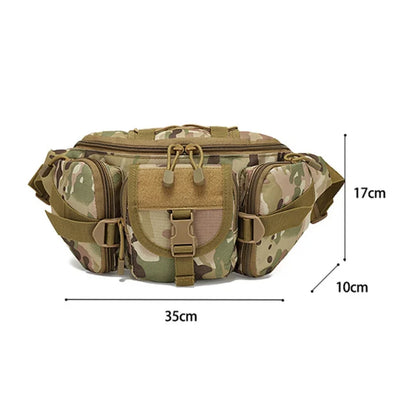 Sac Banane Militaire Multifonctions, Camouflage et grande capacité