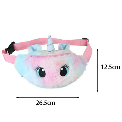 Sac Banane Peluche Enfant Fille