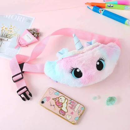 Sac Banane Peluche Enfant Fille