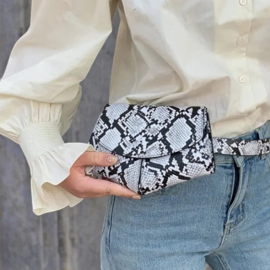 Sac Banane Python Femme