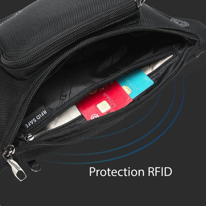 Sac Banane RFID Sportswear en Tissu