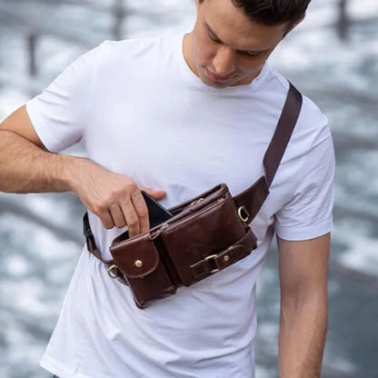 Sacoche Banane Homme, Style Rétro